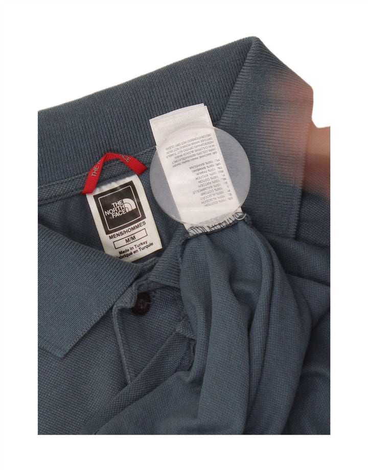 The North Face Polo Homme Bleu Moyen Coton