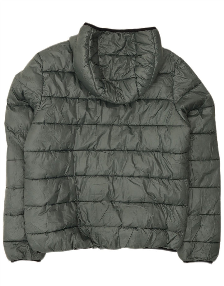 Champion Veste matelassée à capuche pour femme UK 20 2XL Vert Polyester