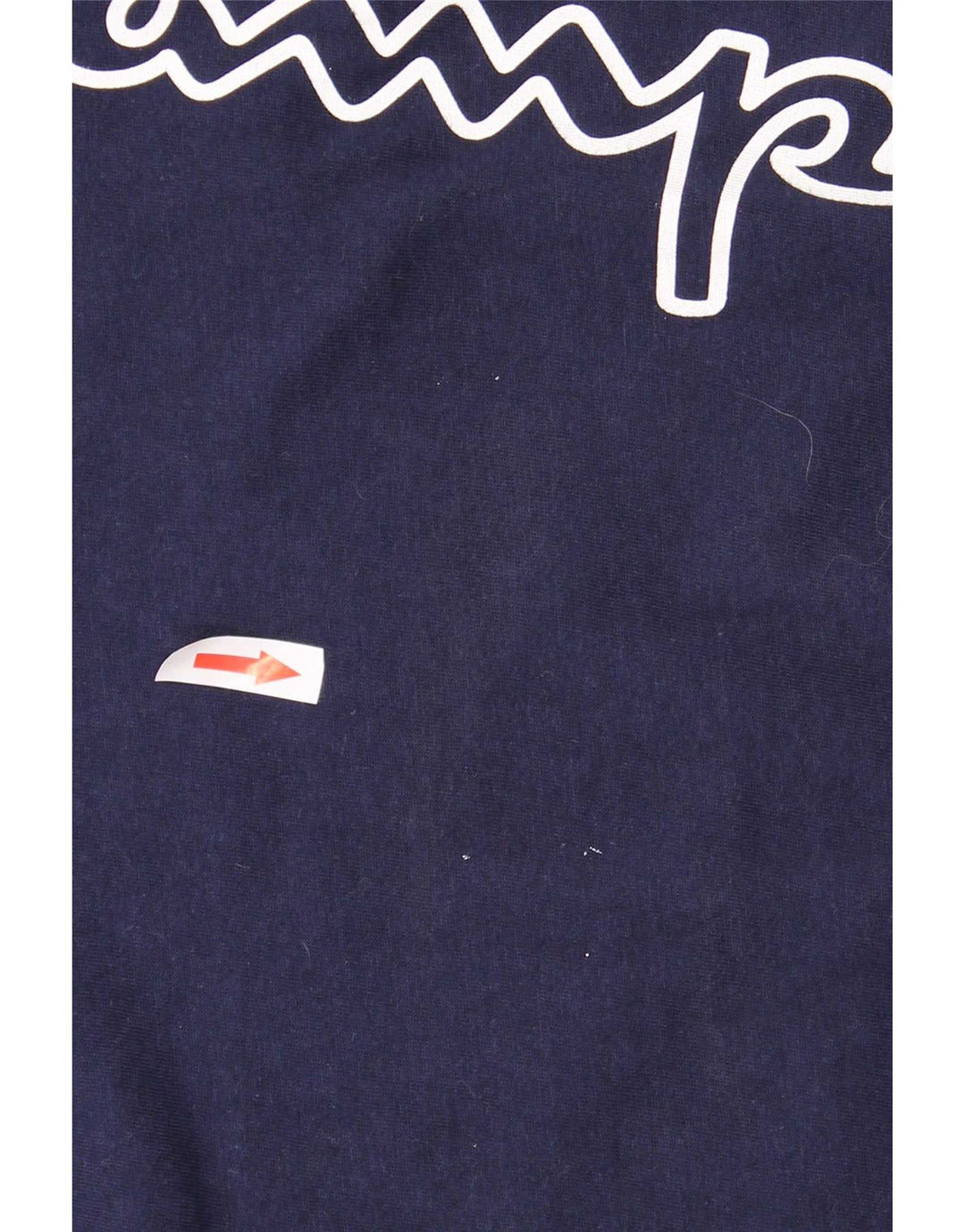 Champion Haut graphique à manches longues pour homme en coton bleu marine moyen