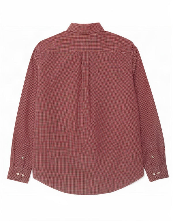Tommy Hilfiger Chemise Homme Grand Rouge Vichy Coton