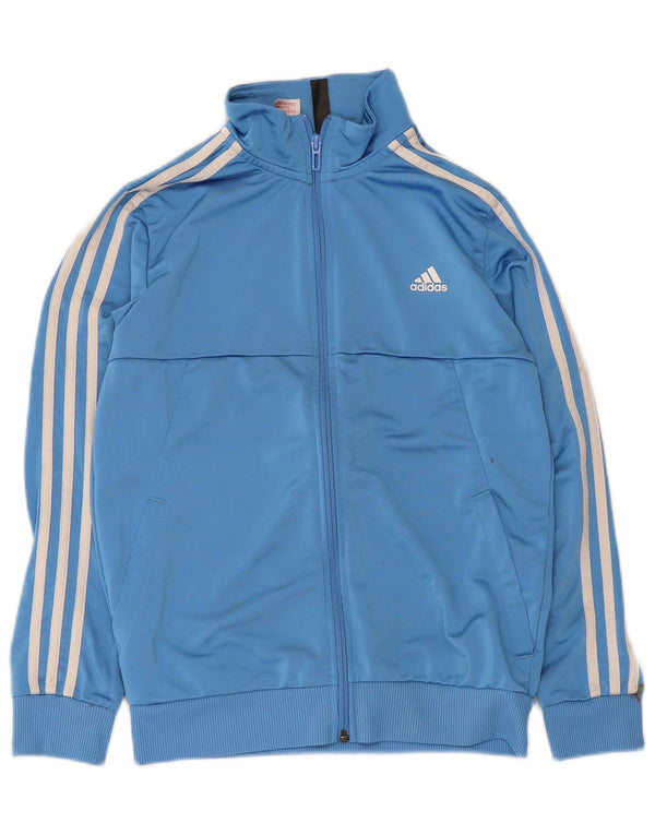 Veste de survêtement Adidas Garçon Aeroready 12-13 ans Bleu Polyester