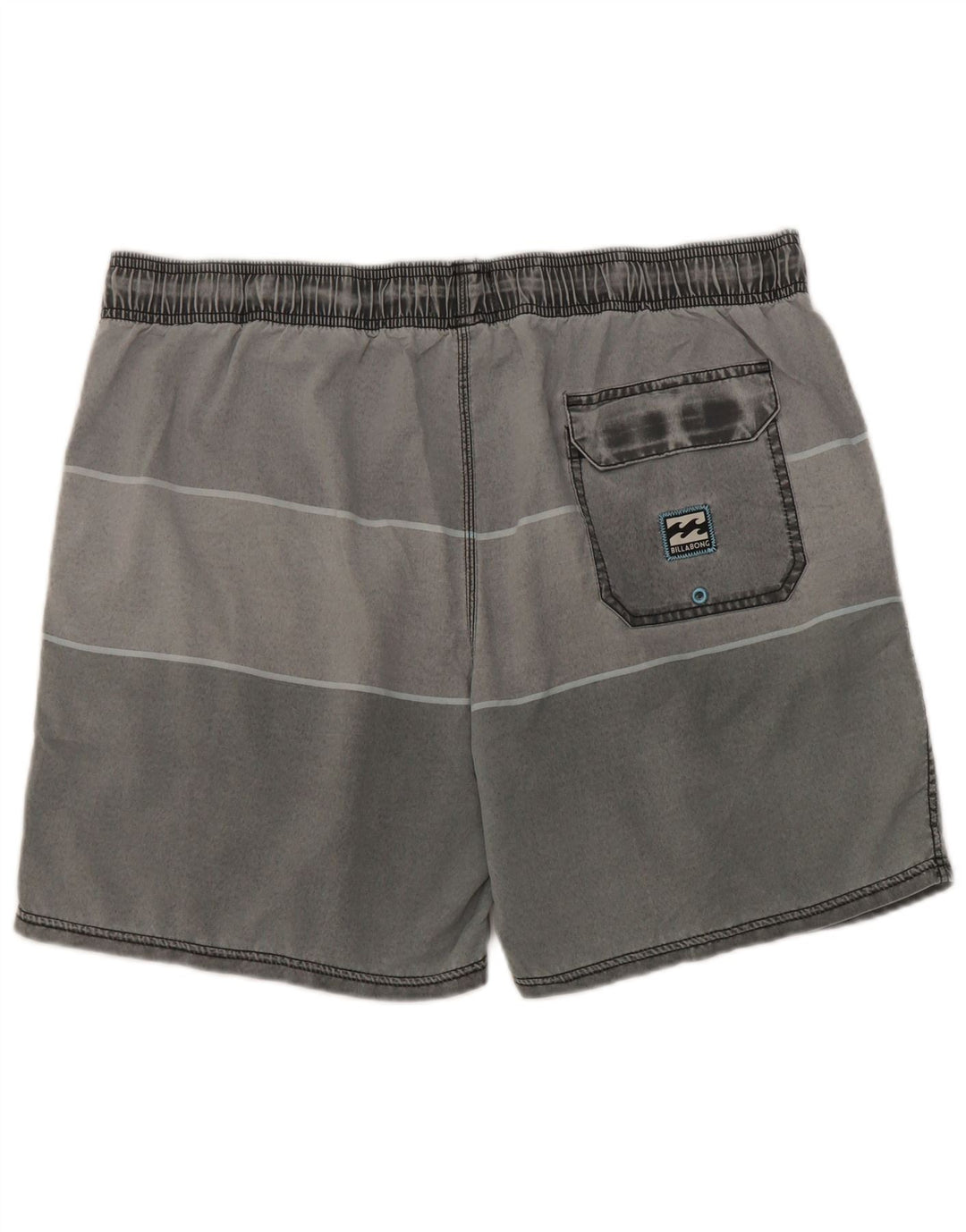 Billabong Short de Bain Homme XL Gris Rayé Polyester