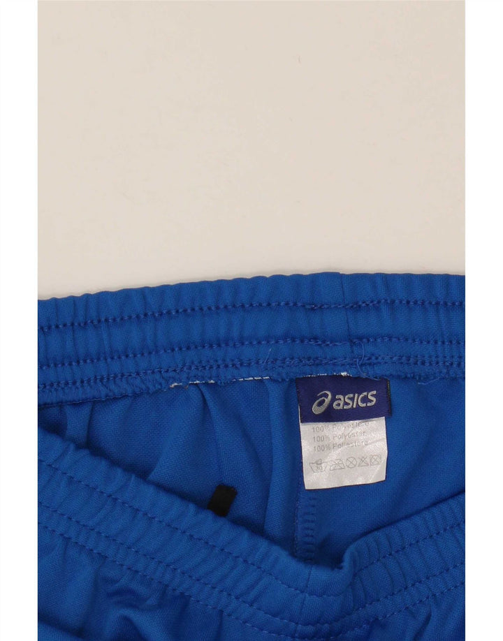 Asics Short de Sport Garçon 13-14 ans Bleu Polyester