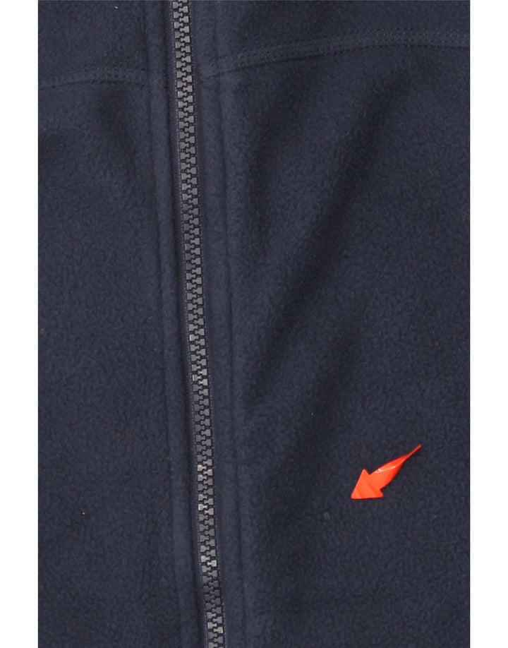 THE NORTH FACE Veste Polaire Homme UK 38 Bleu Marine Moyen Polyester