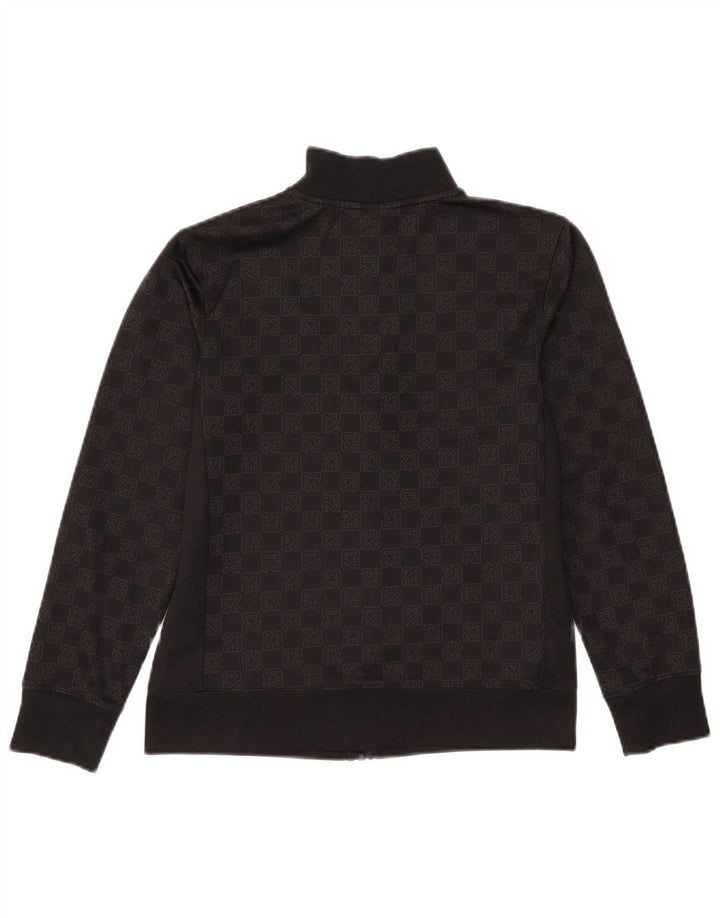 Jordan Veste de survêtement graphique pour garçon 12-13 ans Grand Noir Géométrique