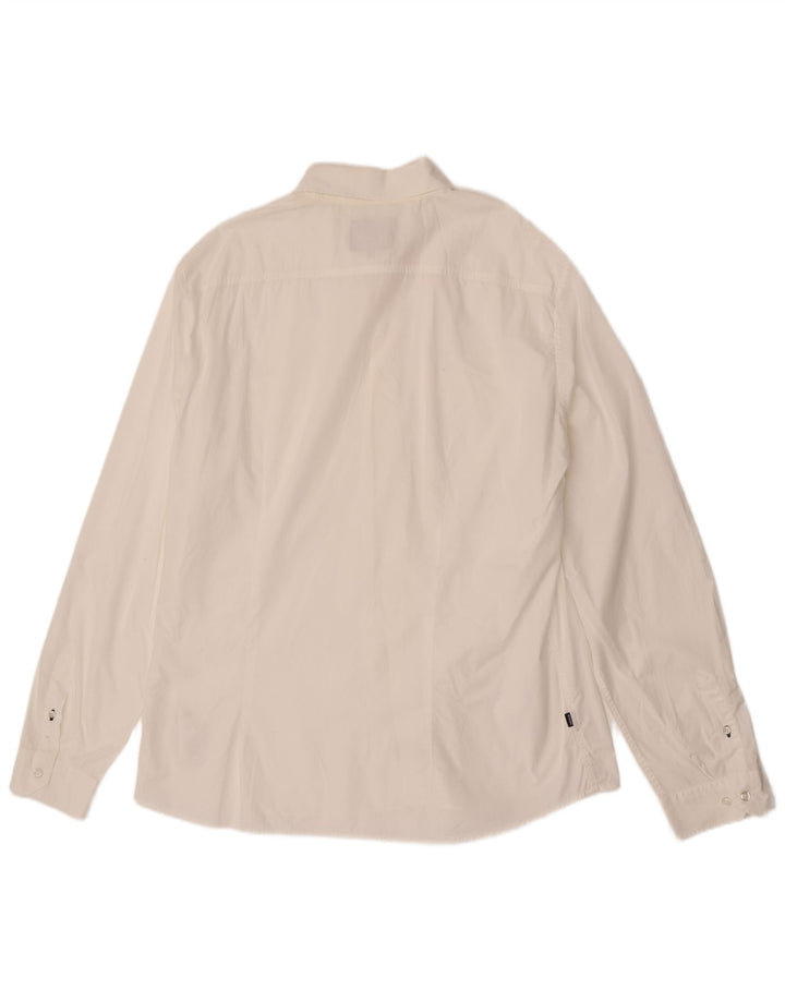 Blauer Chemise Homme 3XL Blanc Coton