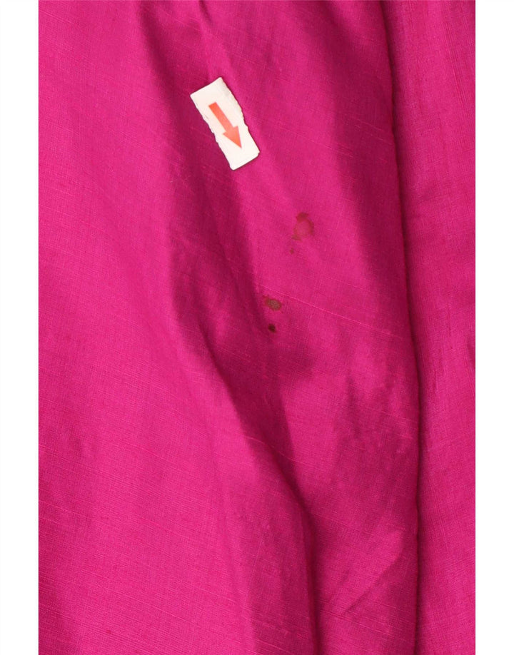 Mondrian Manteau surdimensionné pour femme UK 16 Grande rayonne rose