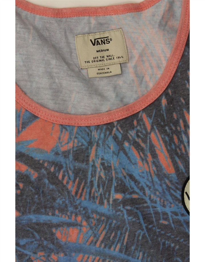 Vans Débardeur Graphique Homme Orange Moyen Polyester
