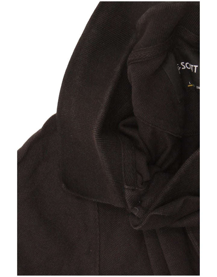 Lyle & Scott Polo Homme Grand Noir Coton
