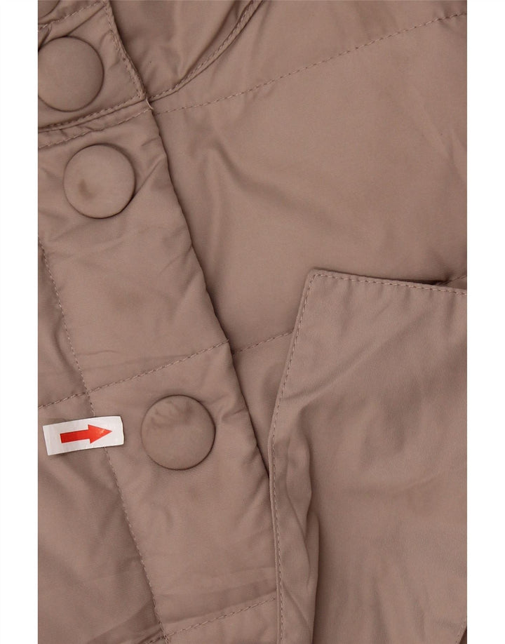 MARLBORO CLASSICS Veste matelassée pour femme UK 16 Large Beige