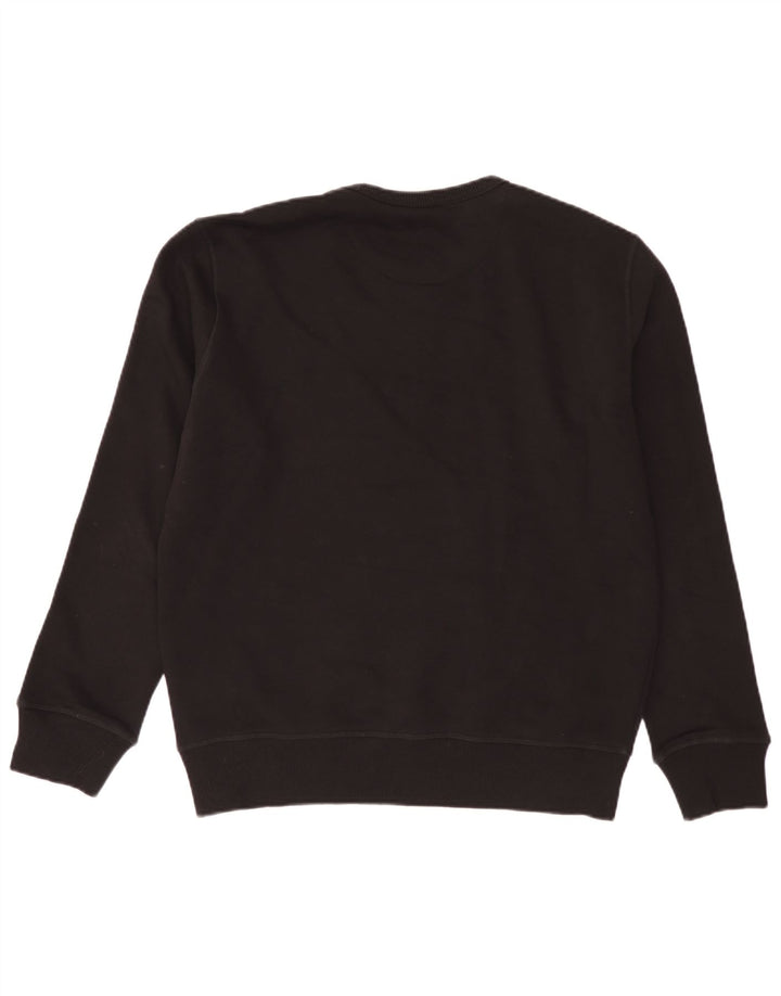 French Connection Sweat-shirt pour homme en coton noir Taille L