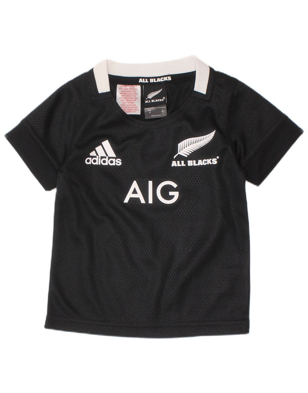 ADIDAS T-shirt graphique Nouvelle-Zélande pour bébé garçon 18-24 mois Noir