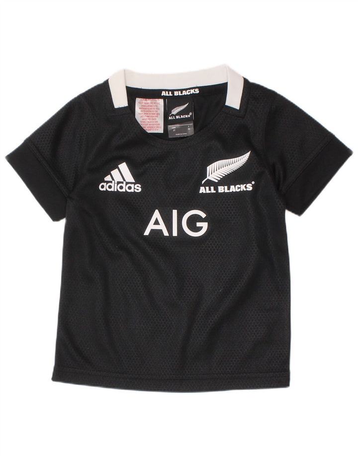 ADIDAS T-shirt graphique Nouvelle-Zélande pour bébé garçon 18-24 mois Noir