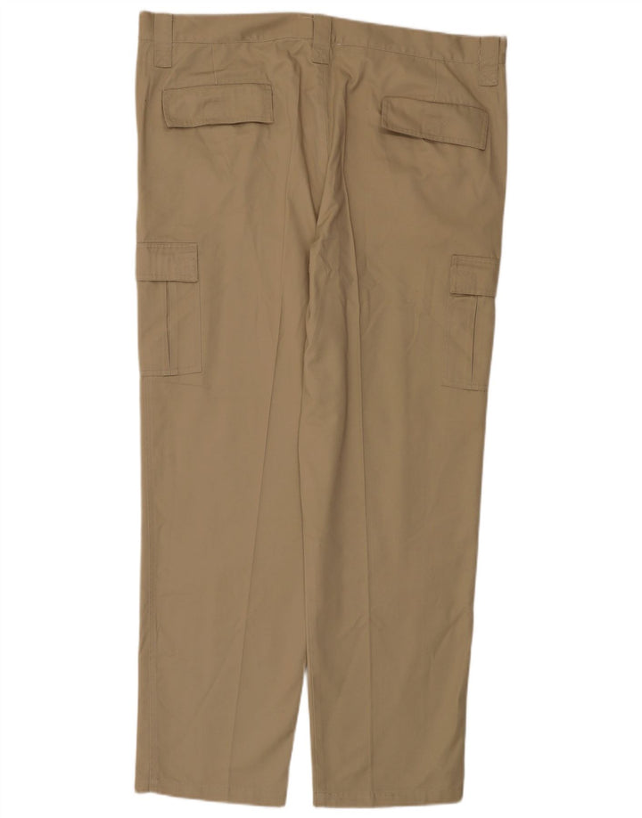 VINTAGE Pantalon cargo droit homme W42 L31 Beige Polyester
