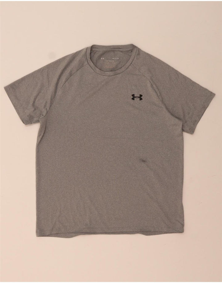 Under Armour T-Shirt Loose Fit Homme Petit Gris Polyester