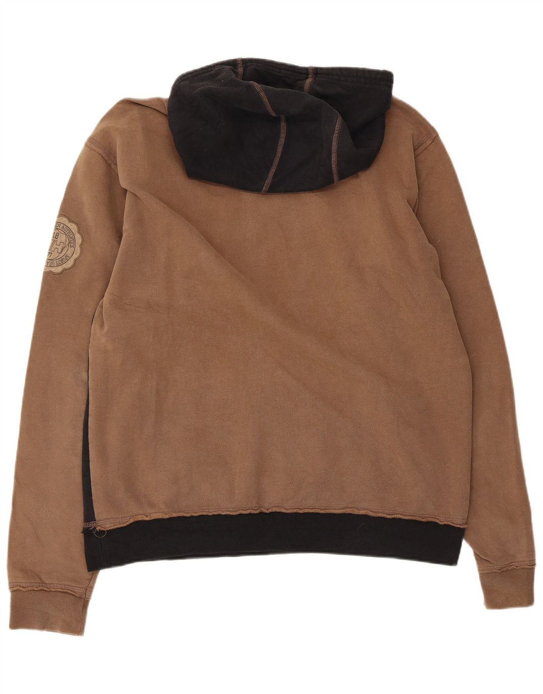 Helly Hansen Pull à capuche graphique pour homme en coton color block Noir Taille L