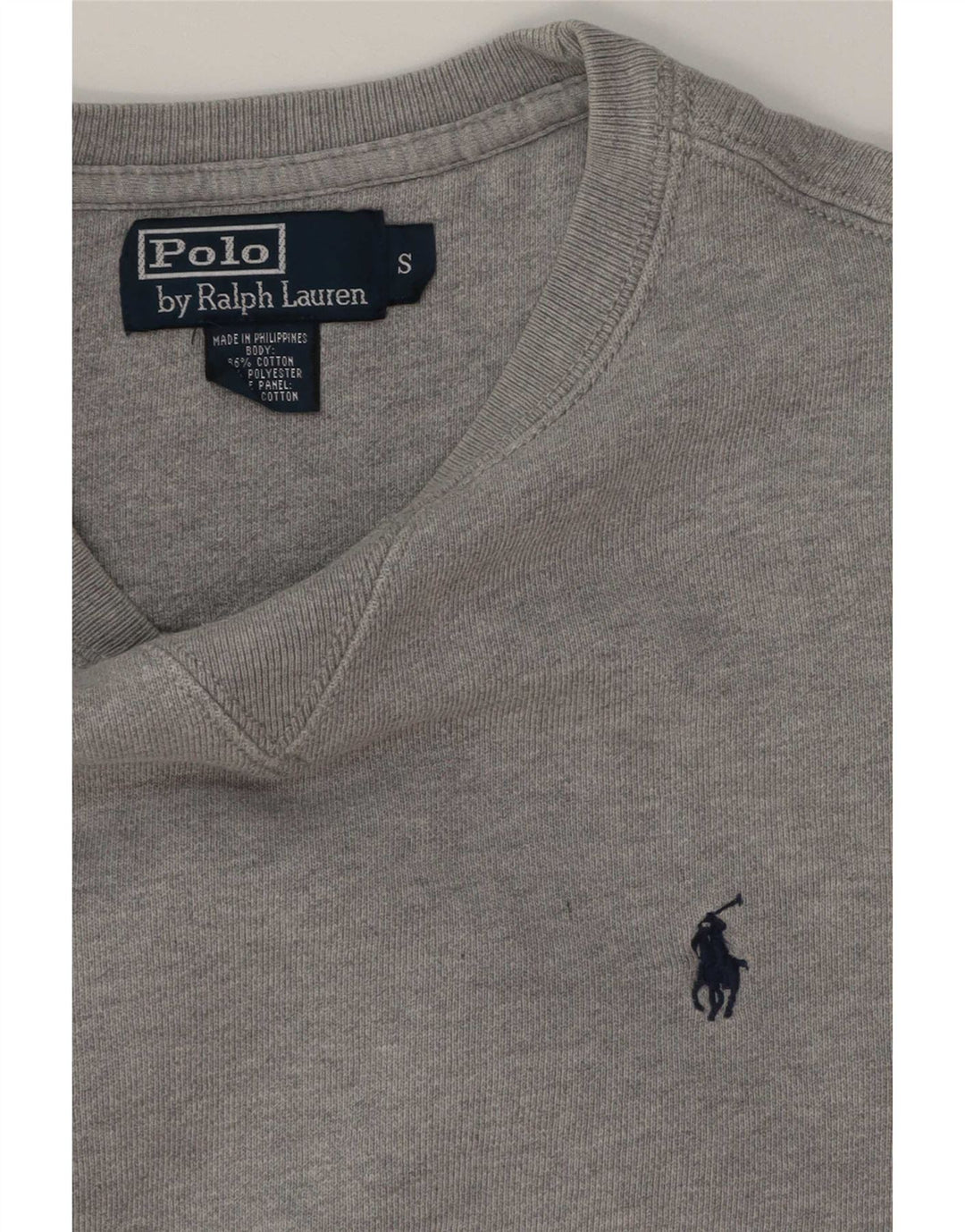 Polo Ralph Lauren Sweat-shirt pour homme en coton gris petit