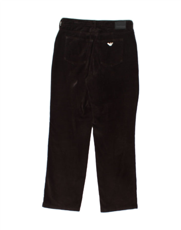 ARMANI Womens Straight Jeans W29 L27  Brown Vintage Armani and Second-Hand Armani from Messina Hembry 