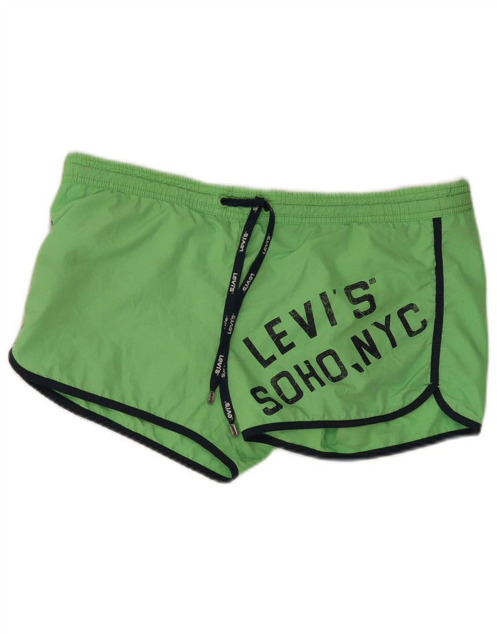 Levi's Short de Bain Graphique Homme Vert Large Polyester