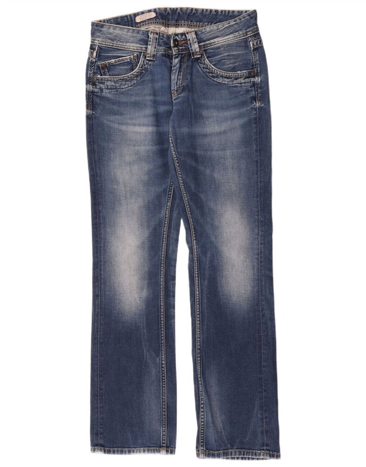 PEPE Jeans Jean Bootcut Femme W27 L32 Bleu Coton