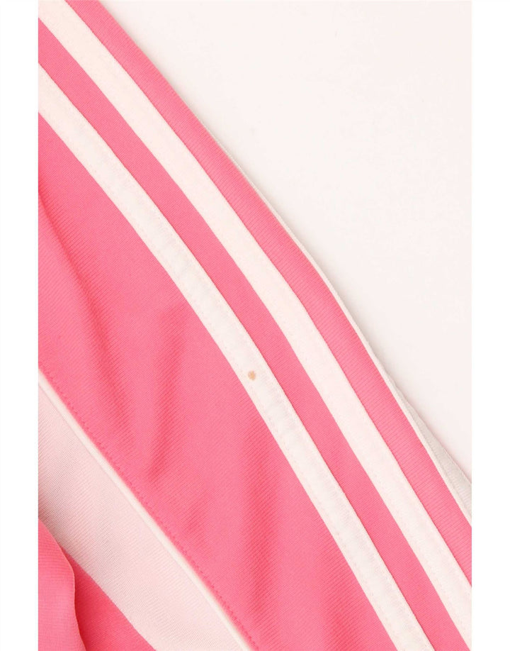 Adidas Veste de survêtement pour femme UK 10 Petit Rose Polyester