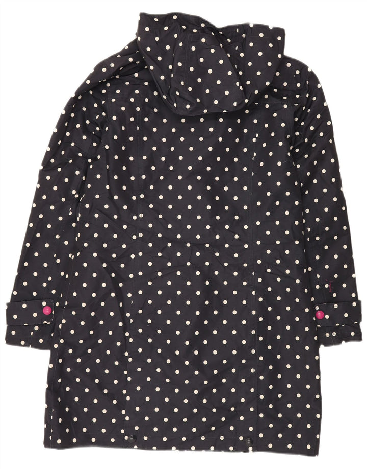 JOULES Manteau coupe-vent surdimensionné pour femme UK 10 Petit pois bleu marine