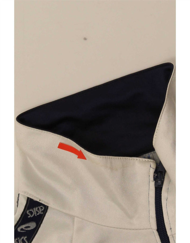 Asics Veste de Survêtement Graphique Homme IT 50 Bleu Marine Moyen Colorblock
