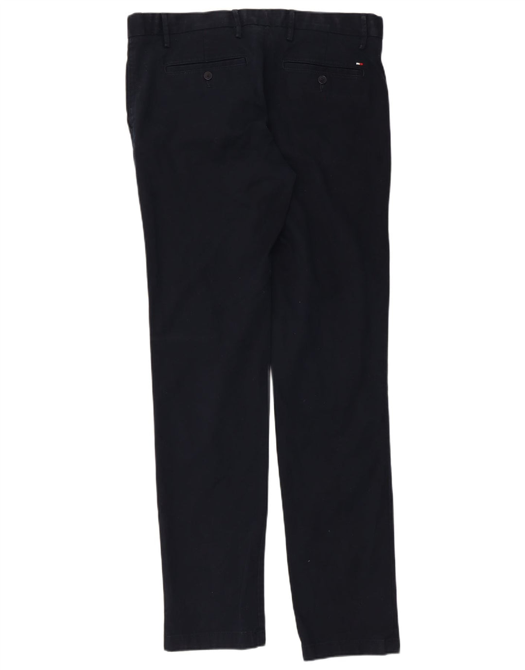 TOMMY HILFIGER Pantalon Chino Slim Homme W36 L34 Bleu Marine Coton