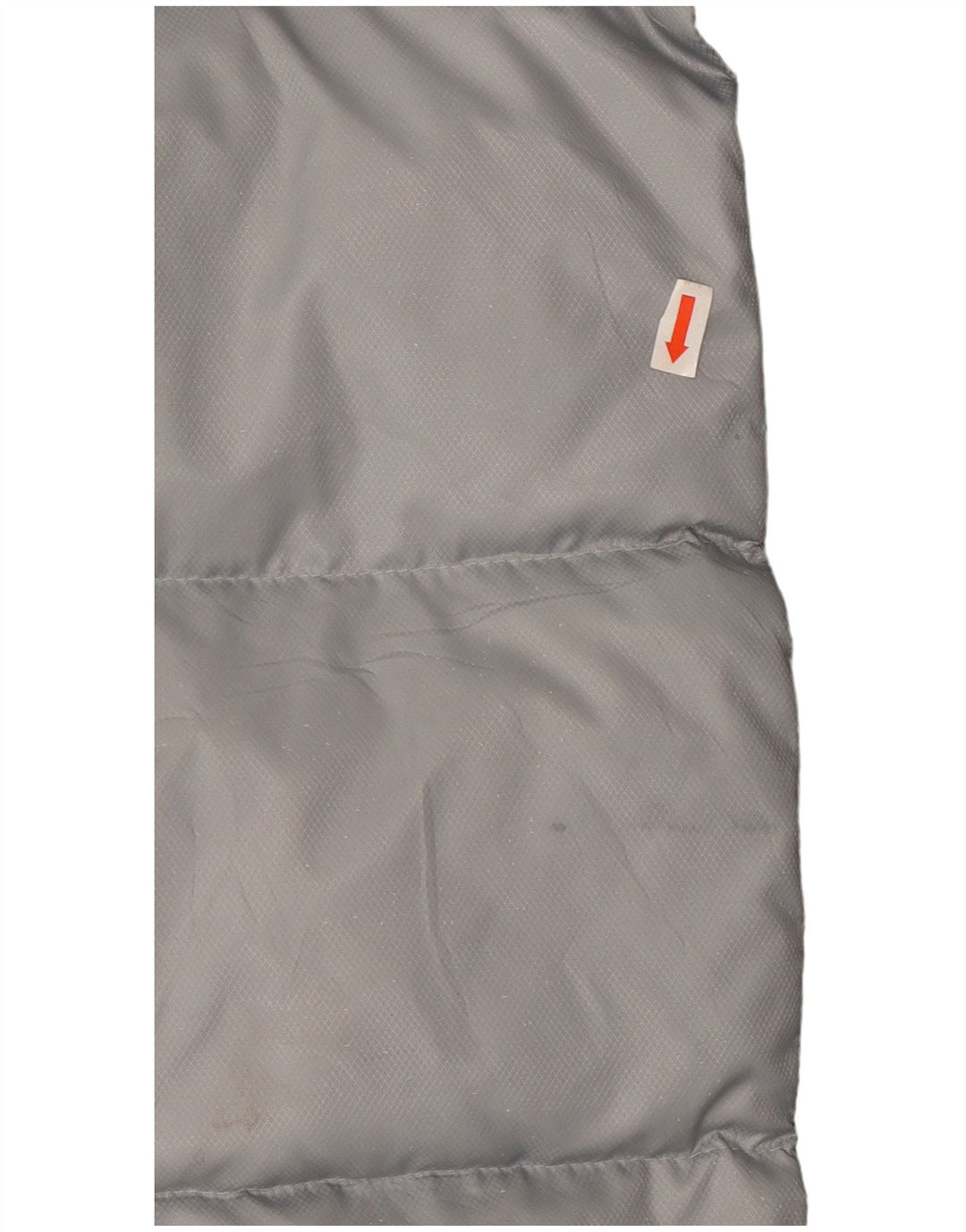 Adidas Veste matelassée à trois rayures pour homme UK 40 Large Gris Colorblock