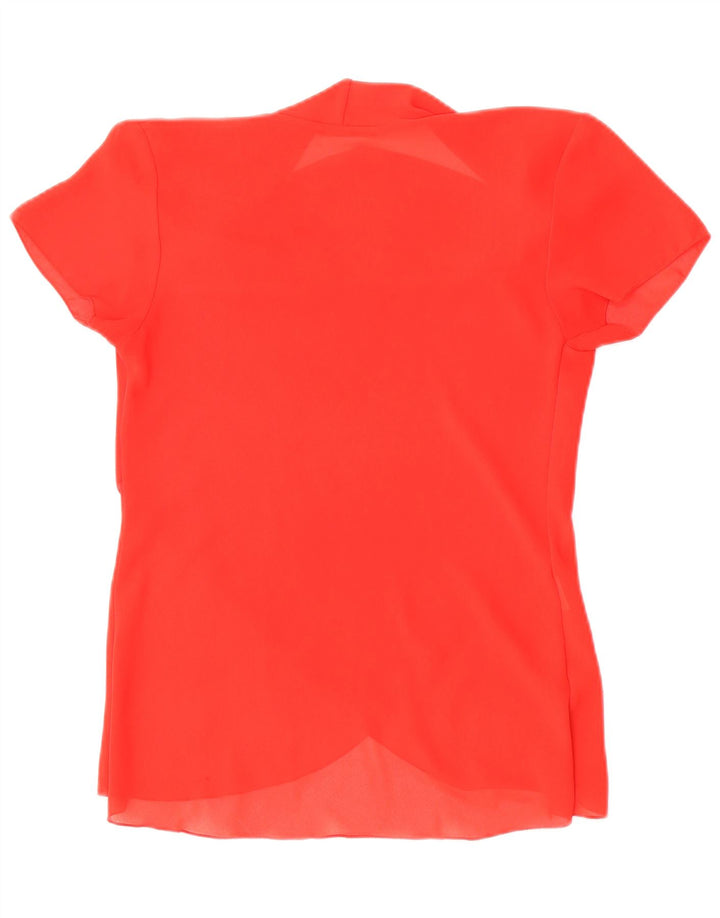 Libero Chemisier Femme UK 10 Petit Rouge Polyester
