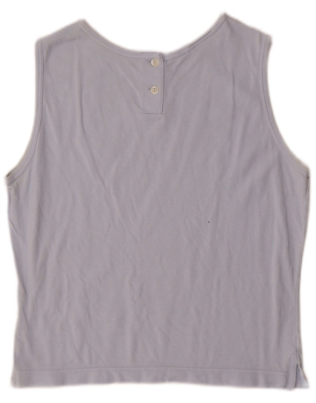 Lacoste Femme Débardeur Taille 44 Grand Bleu Coton