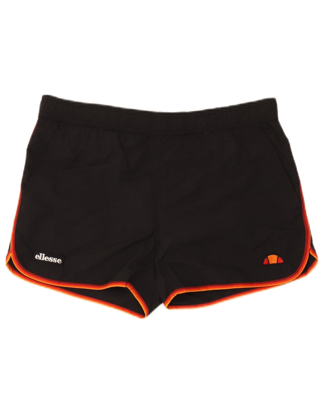 Ellesse Short de sport pour homme Large Noir Colourblock