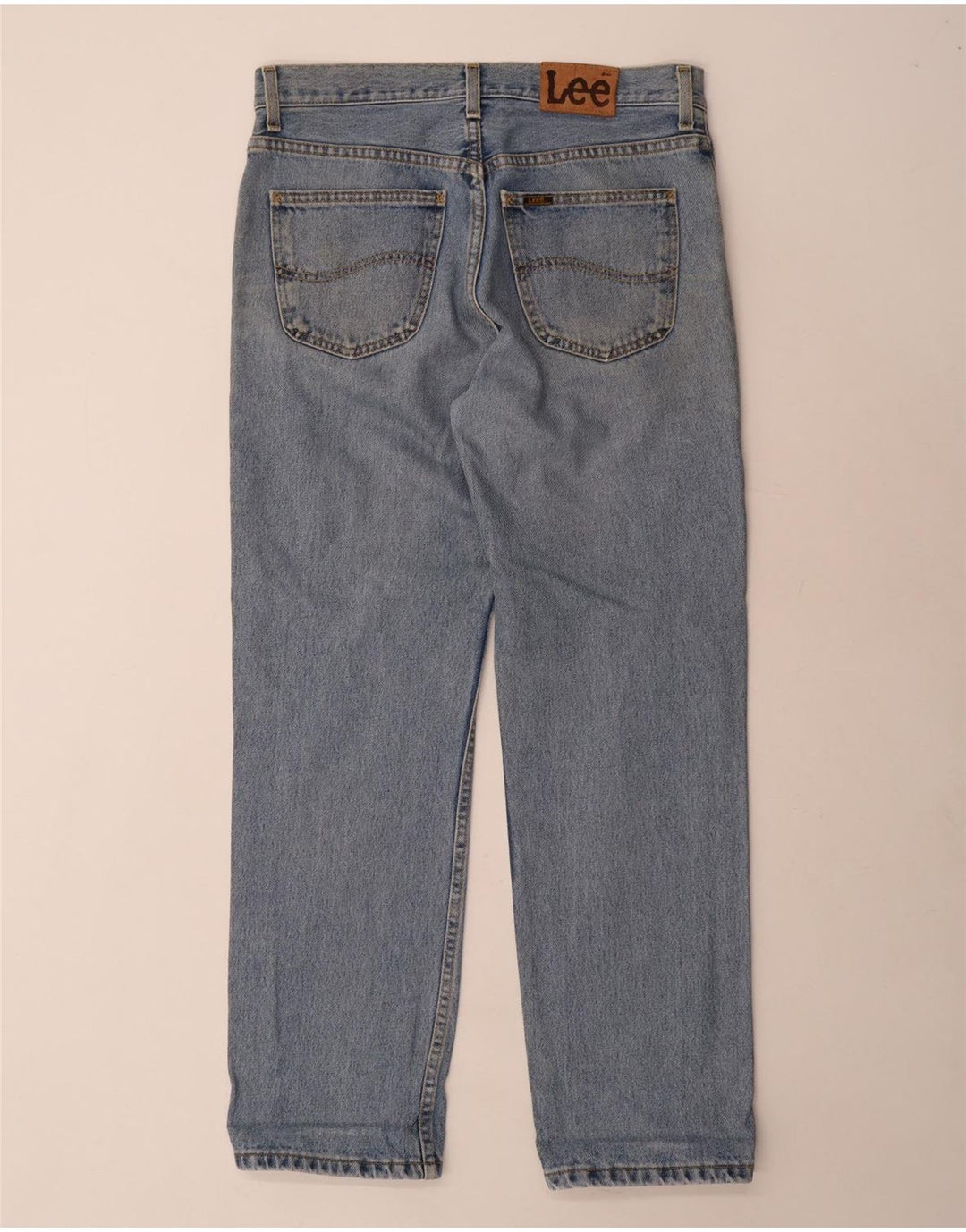 LEE Jean Droit Brooklyn Homme W32 L30 Bleu Coton