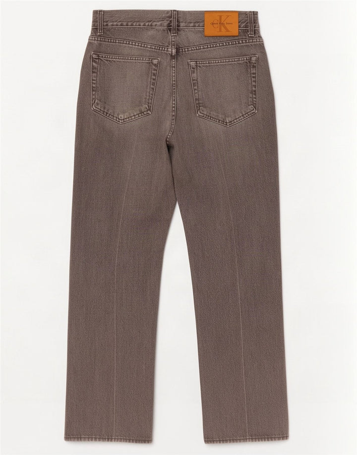Calvin Klein Jean droit homme W30 L31 gris