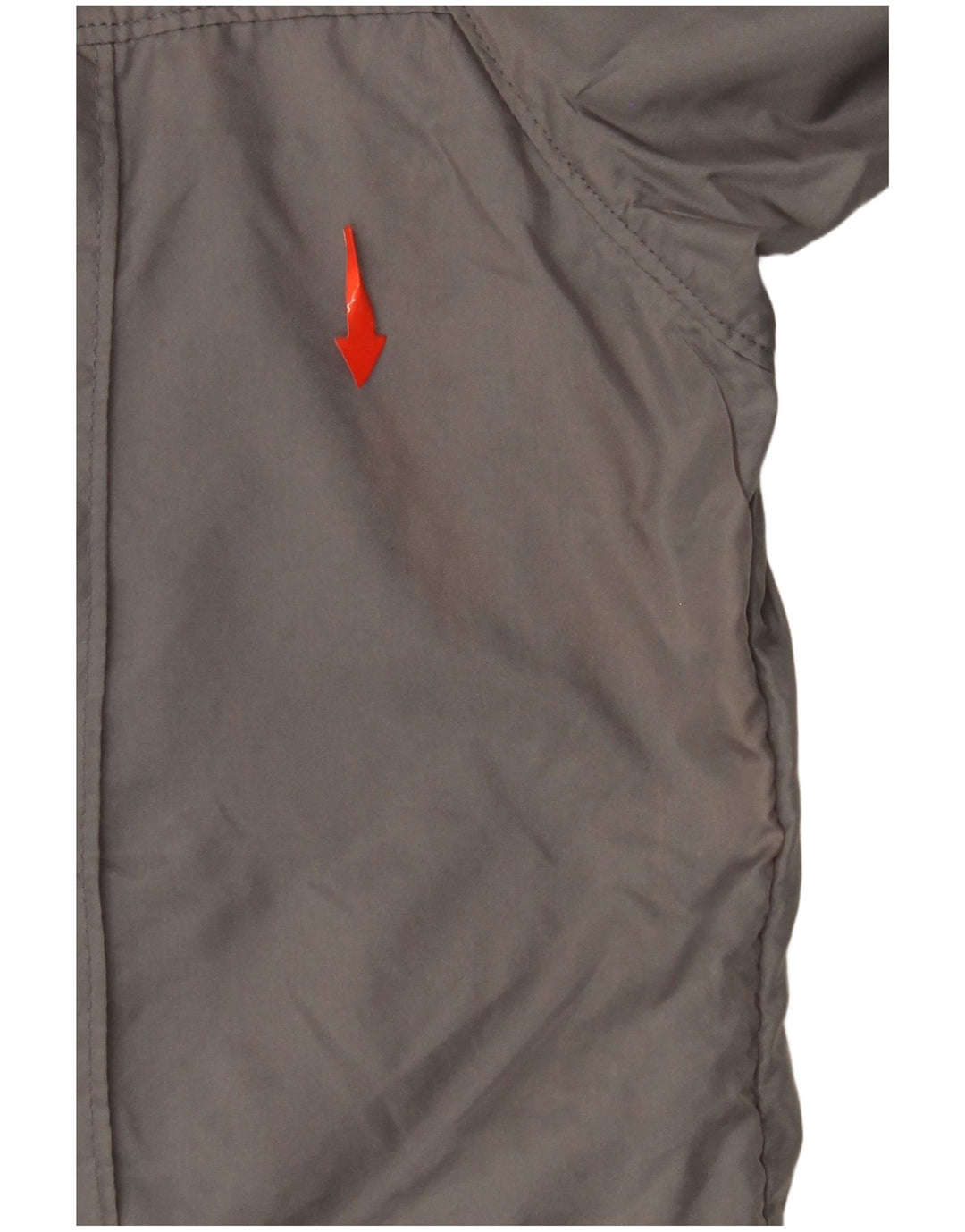 LANDS END Veste de Survêtement Homme Gris Moyen Nylon