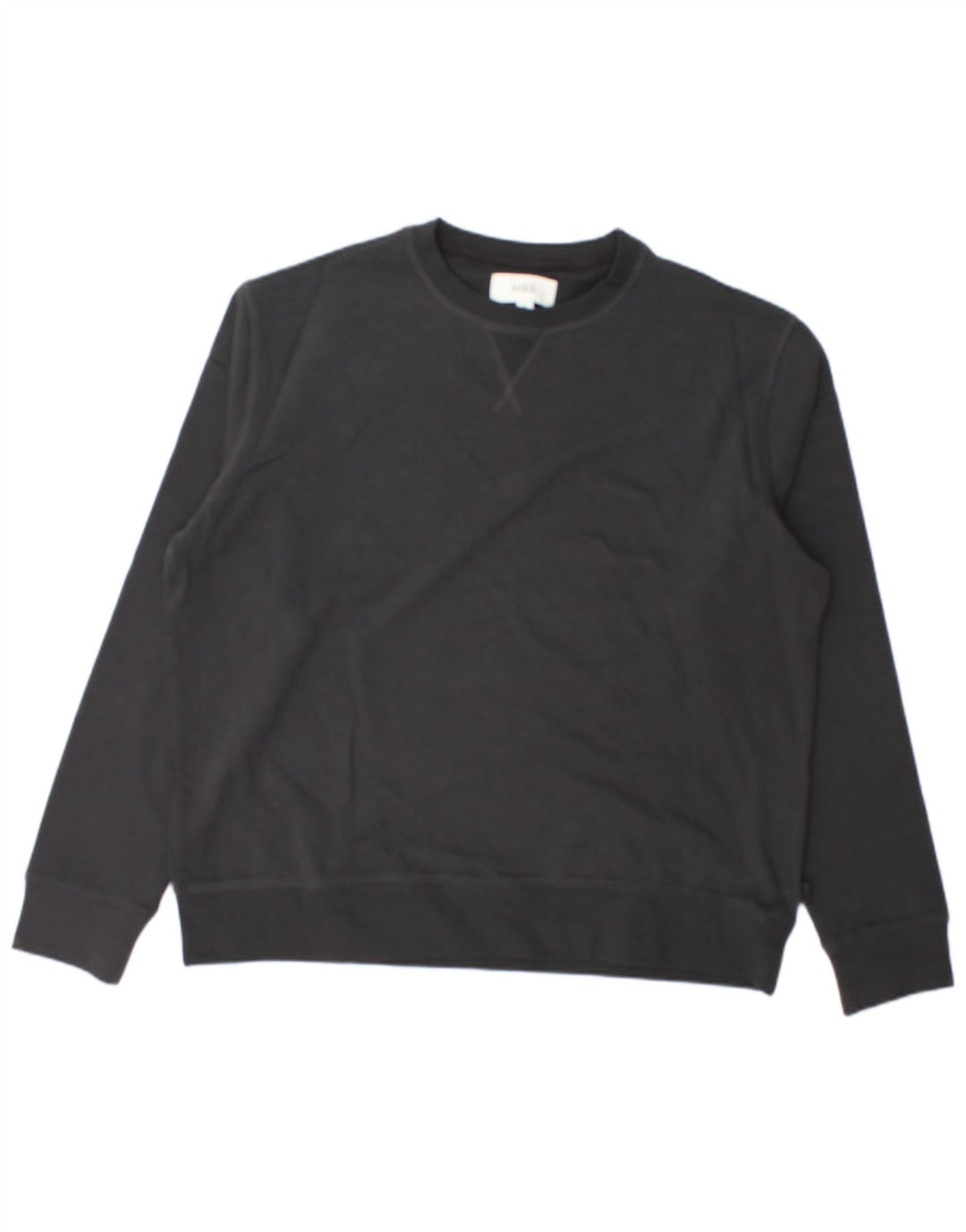 MARKS & SPENCER Sweat-Shirt Homme XL Noir Coton