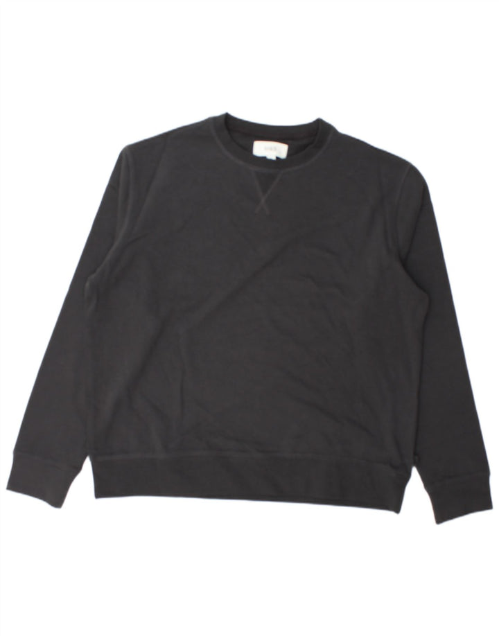 MARKS & SPENCER Sweat-Shirt Homme XL Noir Coton