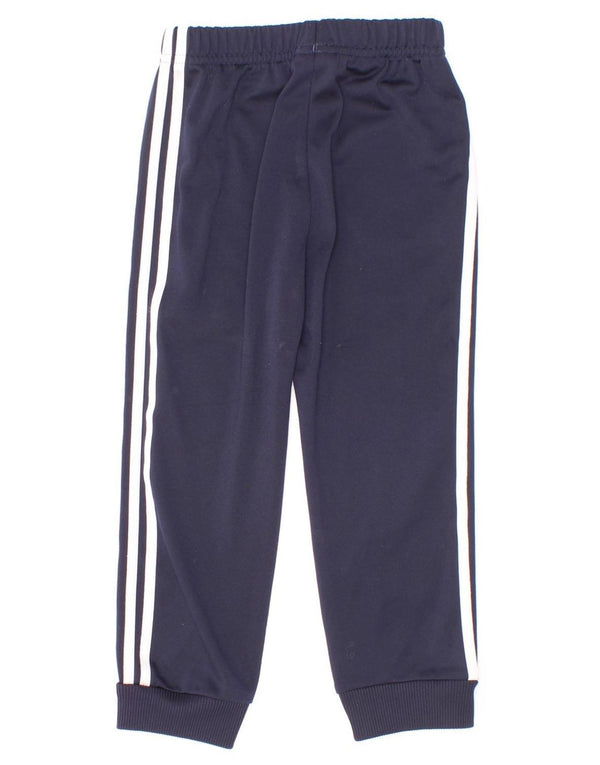 Adidas Pantalon de Survêtement Garçon Joggers 2-3 ans Bleu Marine Polyester