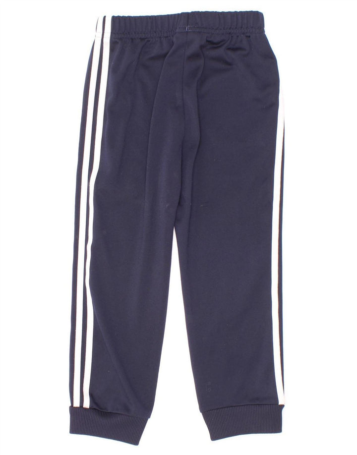 Adidas Pantalon de Survêtement Garçon Joggers 2-3 ans Bleu Marine Polyester