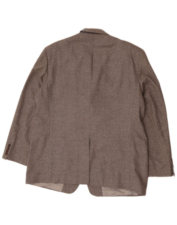 Marks & Spencer Veste Blazer 3 Boutons Homme UK 46 XL Laine Grise
