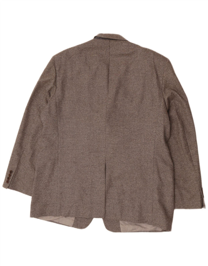Marks & Spencer Veste Blazer 3 Boutons Homme UK 46 XL Laine Grise