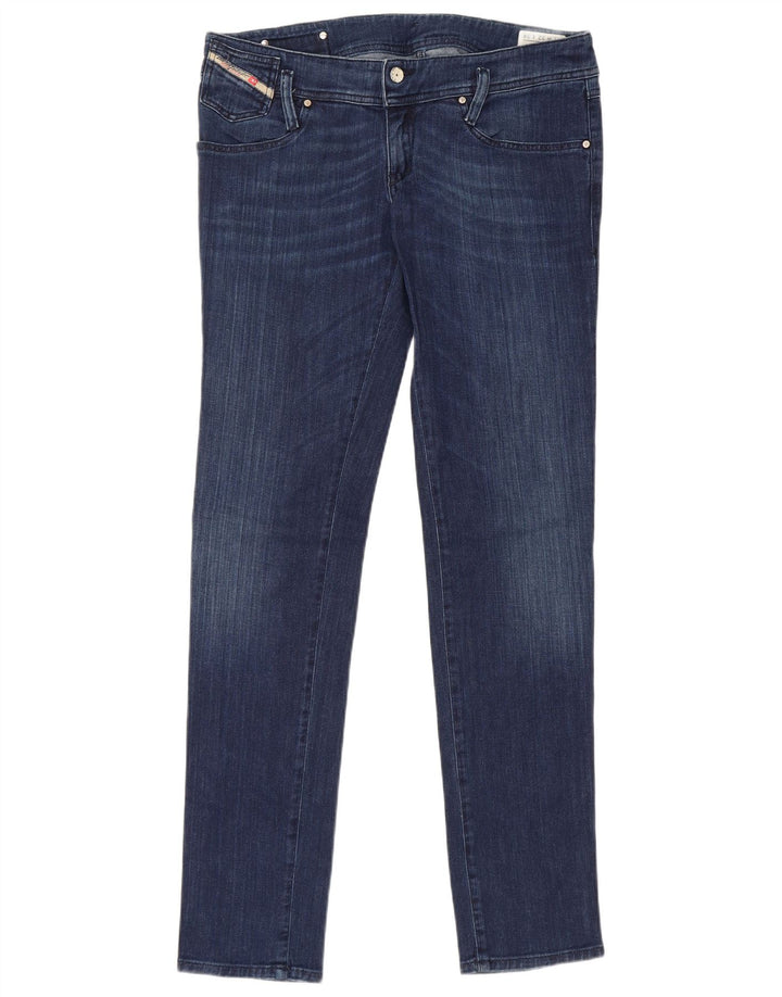 Jean Slim Femme Diesel W32 L34 Bleu Coton