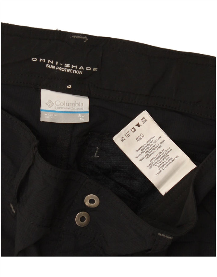 Columbia Short cargo Omni-Shade pour femme US 8 Medium W34 Nylon noir