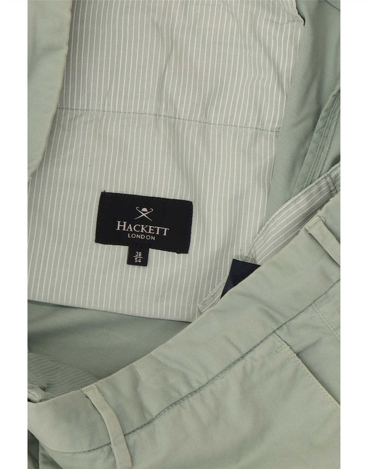 Hackett Short Chino Homme XL W38 Vert Coton