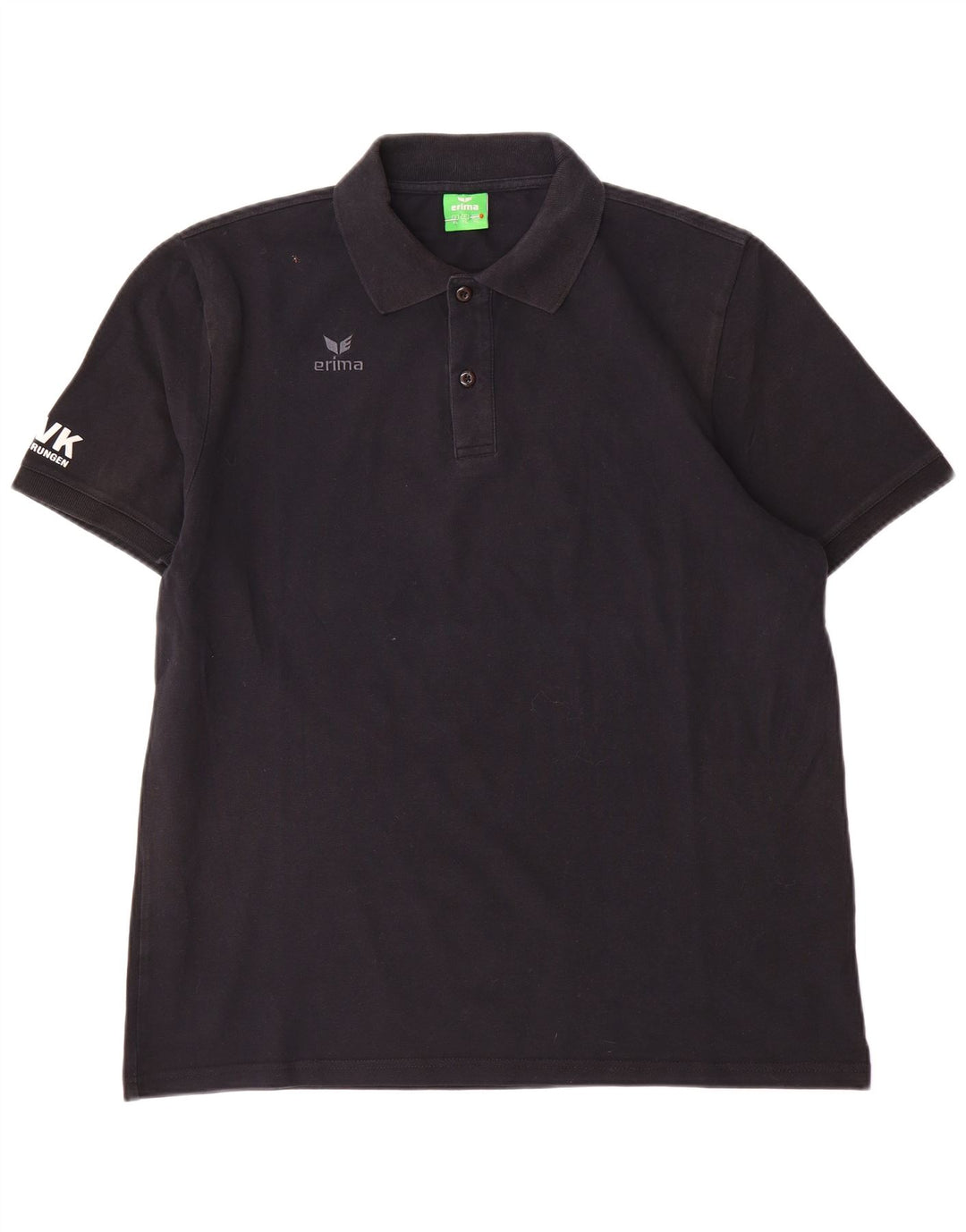 Erima Polo Graphique Homme XL Noir Coton
