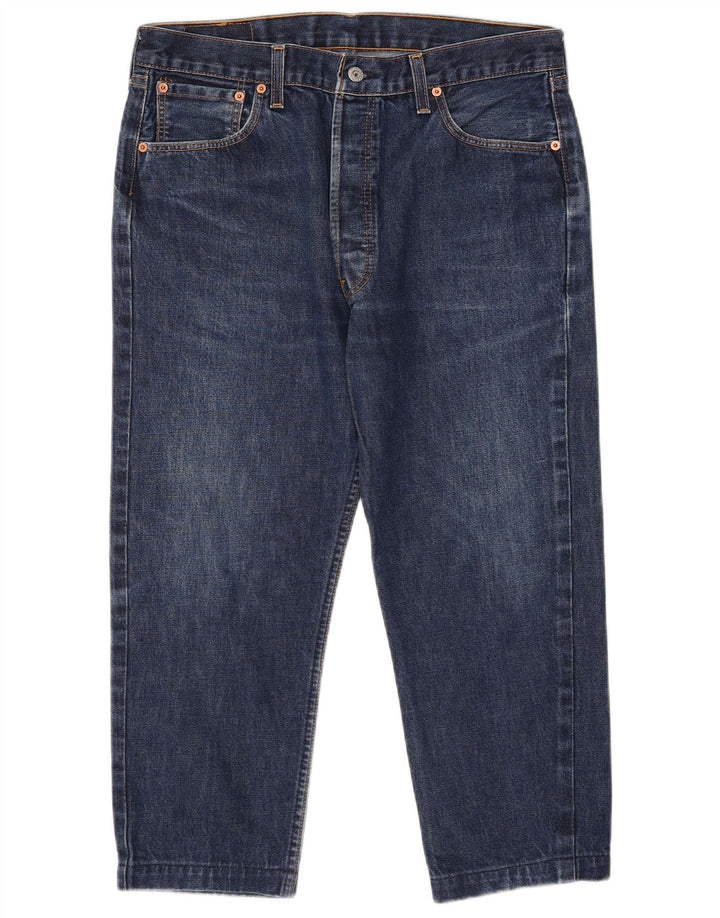 Levi's Jean Capri 501 Homme Bleu W36 L22 Coton