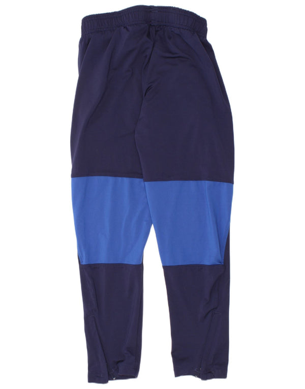 Under Armour Pantalon de survêtement pour garçon 7-8 ans Small Bleu marine Colourblock