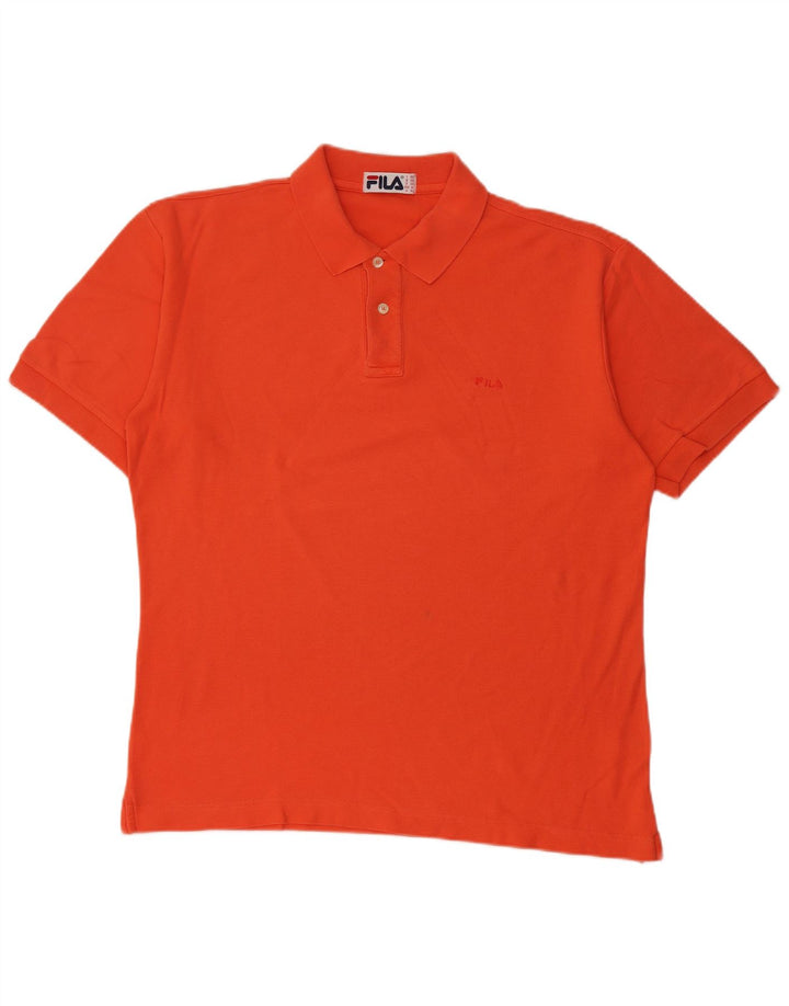 Fila Polo Homme IT 50 Orange Moyen