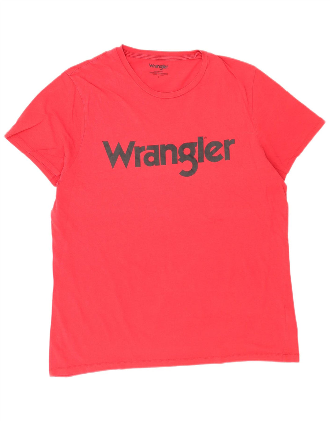 Wrangler T-shirt graphique pour hommes, grand coton rouge