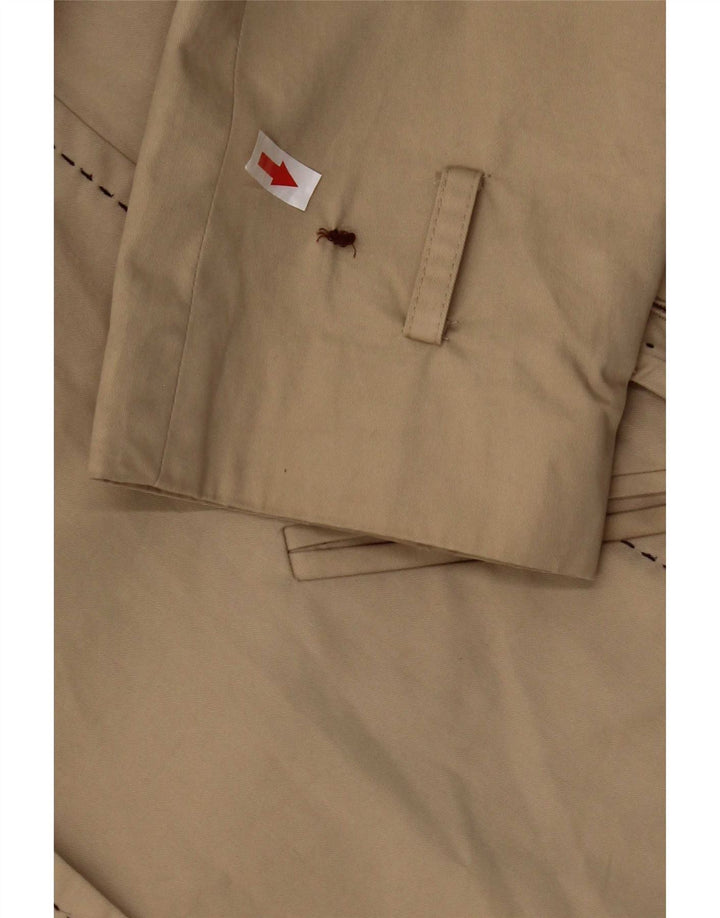 Tommy Hilfiger Veste militaire pour femme UK 10 Petit coton beige